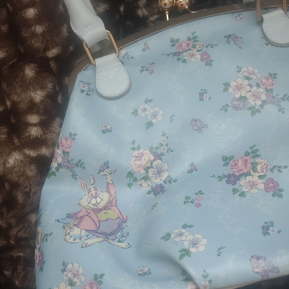 Alice In Wonderland Tokyo Japan Disney Special Edition Handbag - Picture 4 of 16